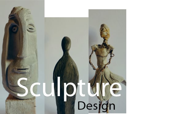 create a sculpture for your abstract fine art project