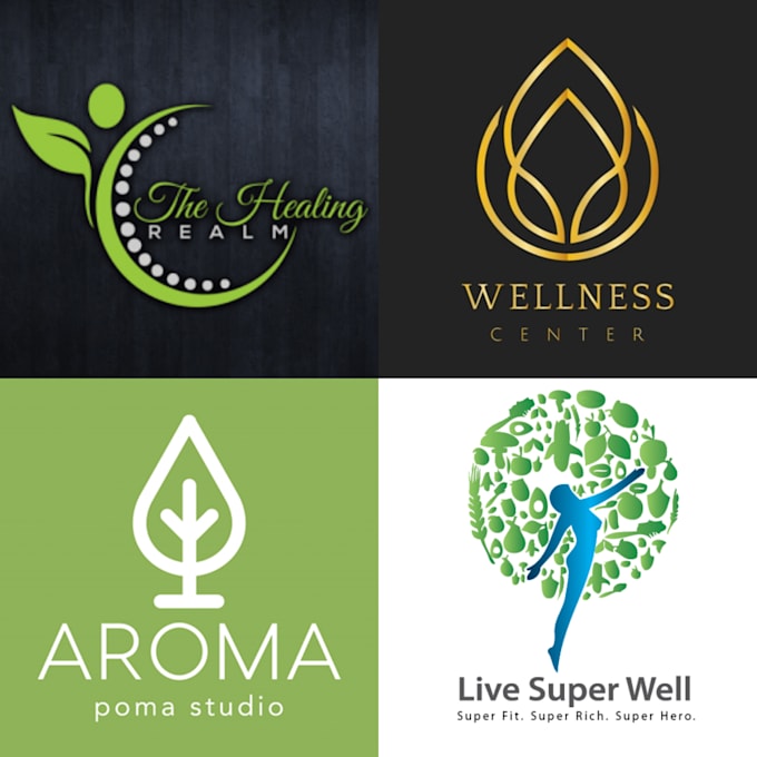 Create Yoga Or Health And Wellness Logo Design By Amanstudio 5 Fiverr