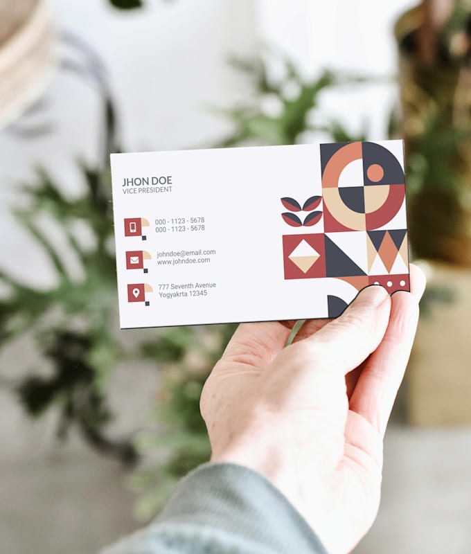 Do unique business card design by Hkrasel | Fiverr