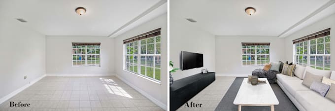 do virtual stage on your upcoming homes