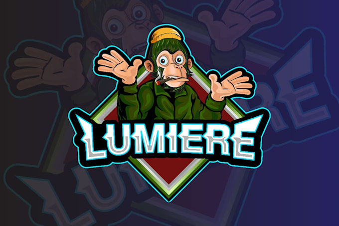 do mascot logo and illustration using sketches