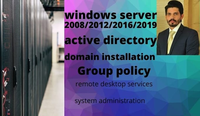 configure windows server, active directory, domain installation