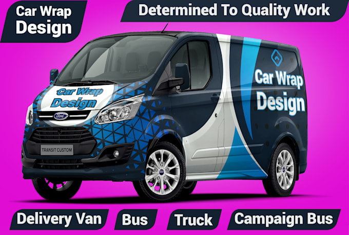 do car wrap design, van wrap, vehicle wrap design