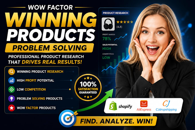 research trending dropshipping products for shopify store