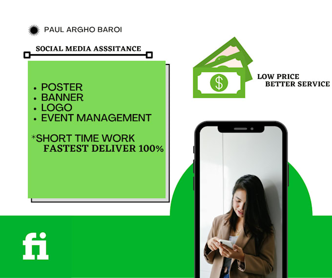 work for your social media assistance