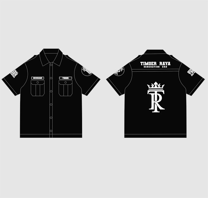 design custom streetwear vector mockups for your clothing brand