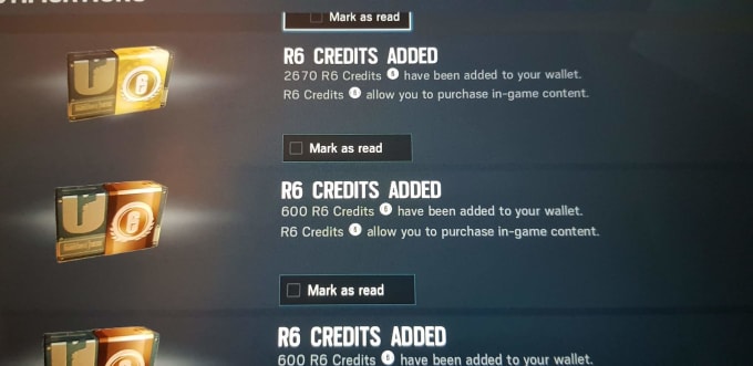 Cheap r6 top credits pc