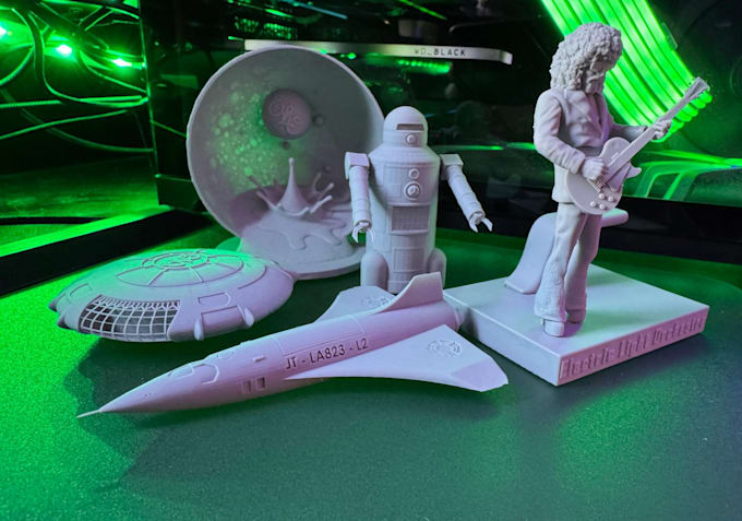 3d print high quality resin medium sized objects or models