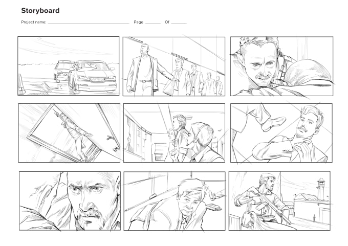create stunning storyboards for any project