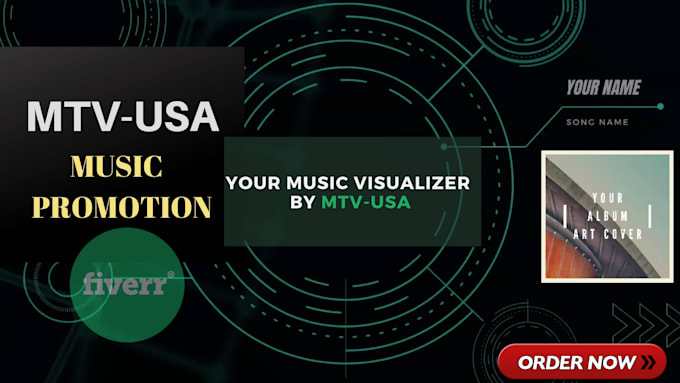 create a modern music visualizer