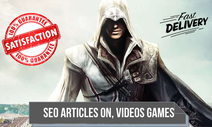 write professional engaging video game article or blog posts