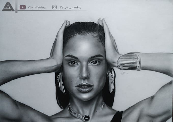 drawing a hyper realistic portrait