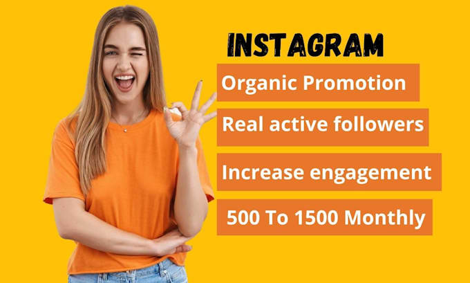 do instagram marketing or promotion for organic growth