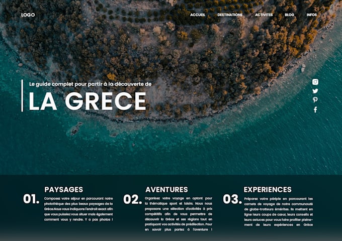 design professional UI UX for website app landing page