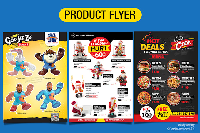 do professional product flyer, catalog, sell, sales sheet