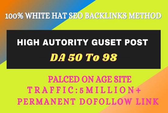 publish your article with do follow backlinks on my da 75 site