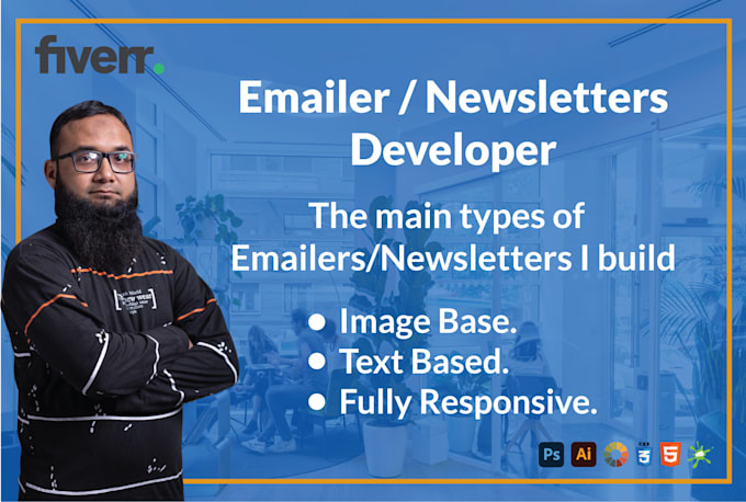 develop an HTML for your email template design