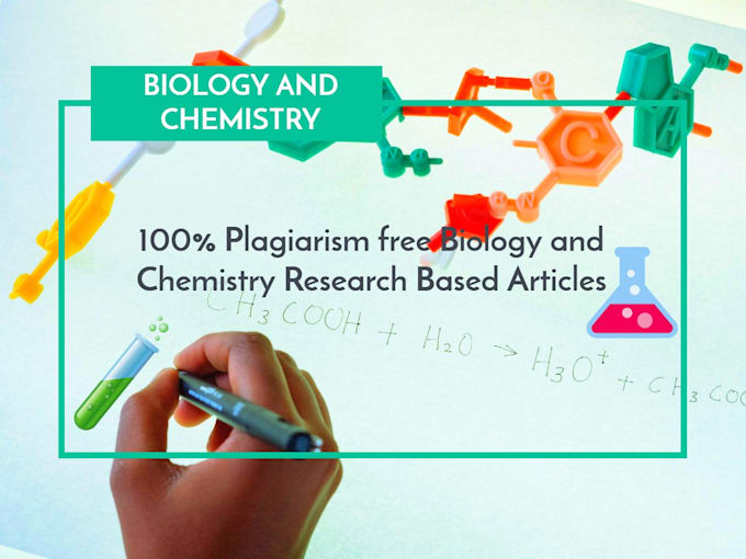 write high quality bio and chemistry articles in 24 hours