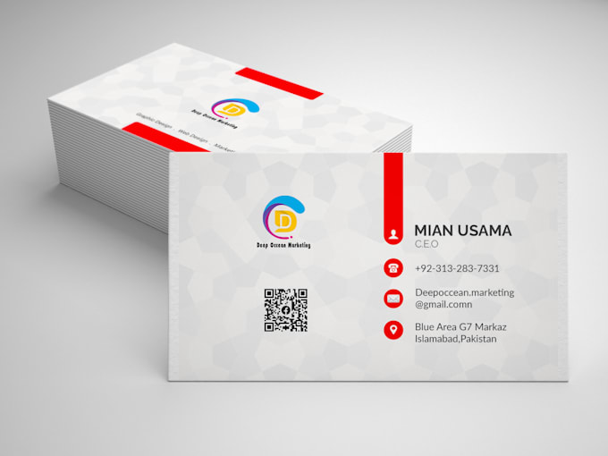 design creative business cards and stationery