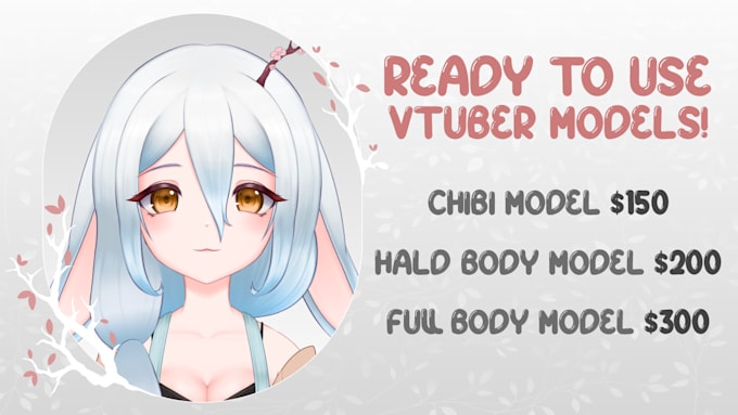 design and rig your 2d vtuber character