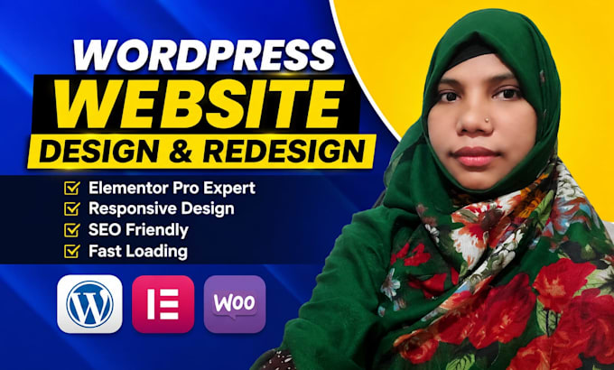 design or redesign a professional wordpress website for your business