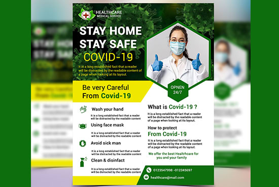 design a creative standard flyer design