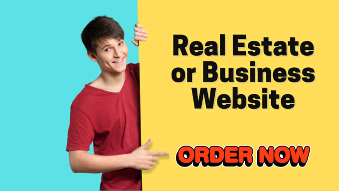 I will build a real estate or business wordpress website