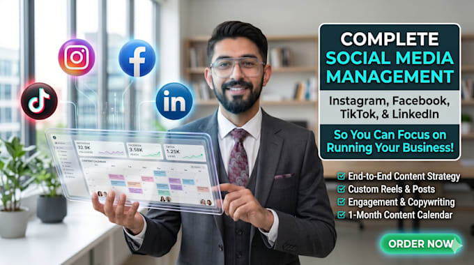 be your social media manager