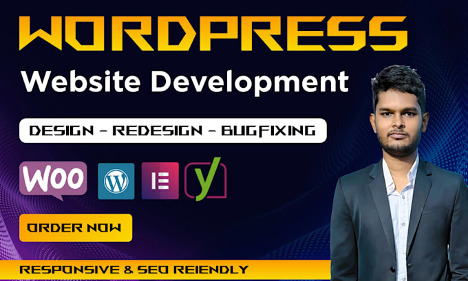 setup and customize wordpress website with demo import and responsive design