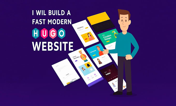 build a fast modern hugo website