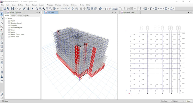 do structure analysis and design of the building