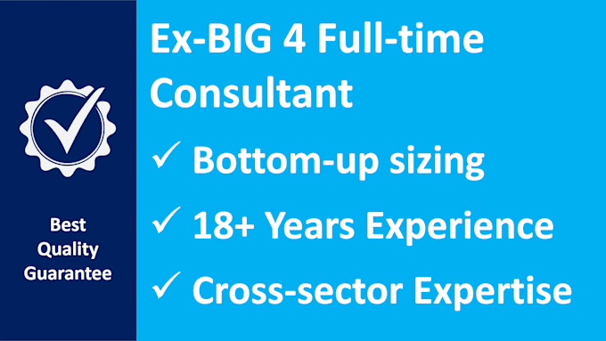 estimate market size bottom up tam sam som