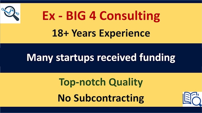 expert business plan, pitch deck, financial model
