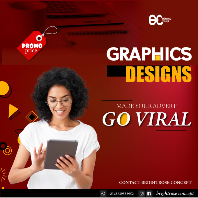 Design an eye catching social media advert post by Kreativity1 | Fiverr