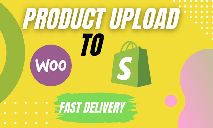 upload product to woocommerce or shopify store