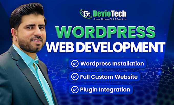 develop wordpress websites for you