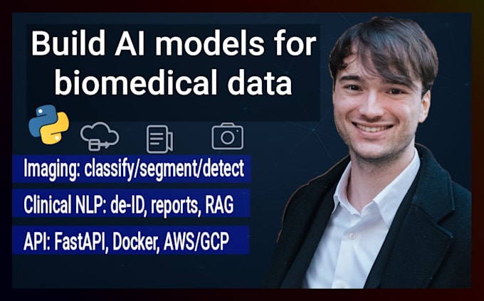 build ai models for biomedical data