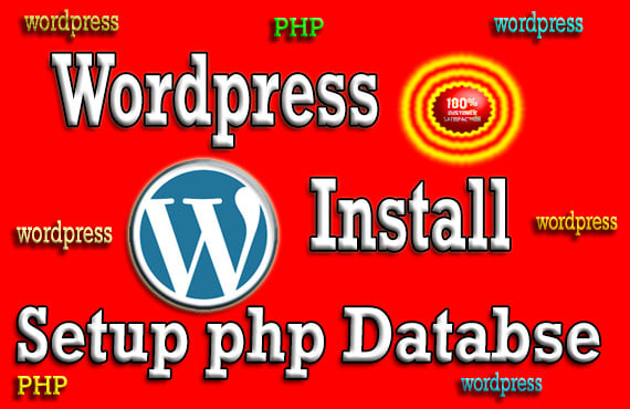 install wordpress theme plugin and configure database