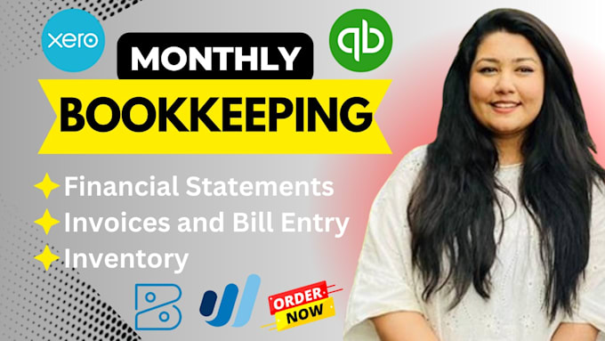 do monthly ongoing bookkeeping online