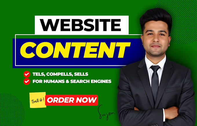 be your SEO website content writer or copywriter for website copy, sales copy