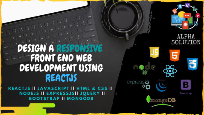 Do front end web development in react js and javascript by Jawad ...