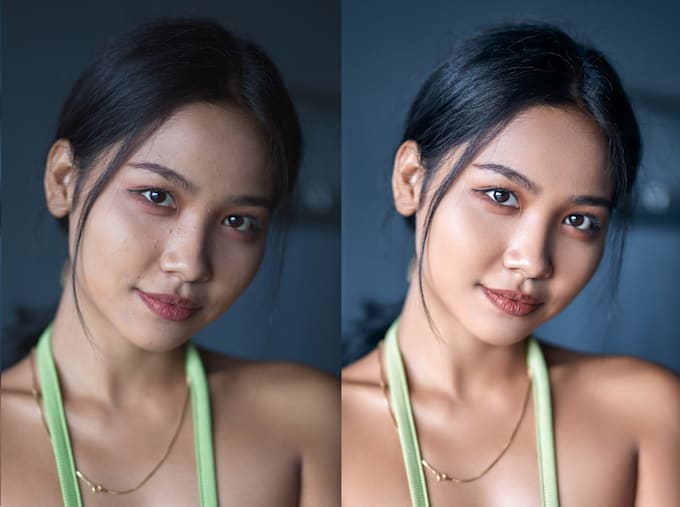 do portrait photo retouching