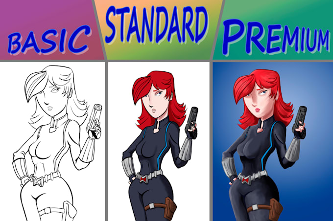 Draw any character you want in my cartoon style by Alborotodraw | Fiverr