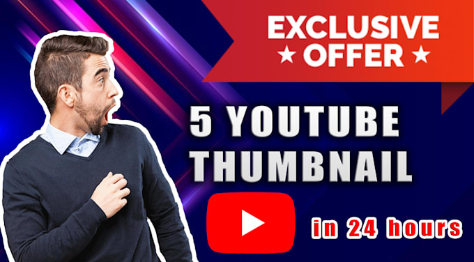 design attractive and viral youtube thumbnail