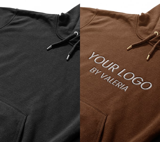 photoshop your existing logo on a mock up