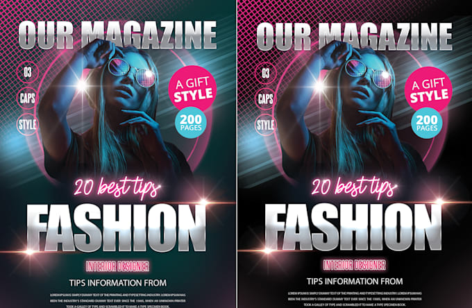 be handling SEO and hashtag strategies to an elegant magazine design
