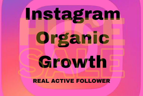 do organic marketing for instagram growth