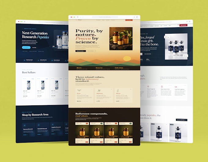 build fda compliant peptide website with payment processing