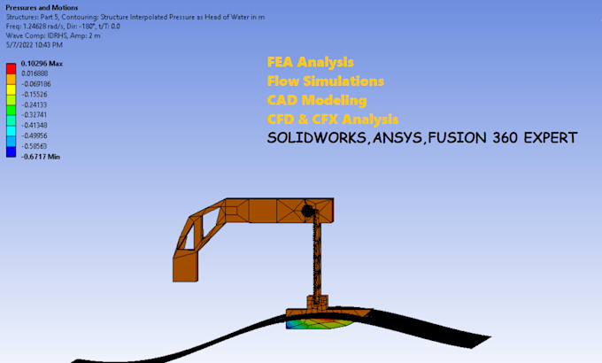 do mechanical designing and fea analysis on parts and models
