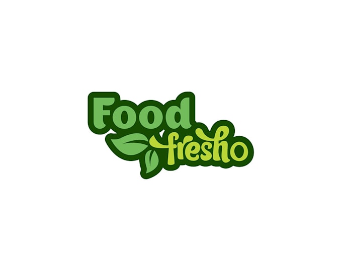 design a modern food logo with express delivery
